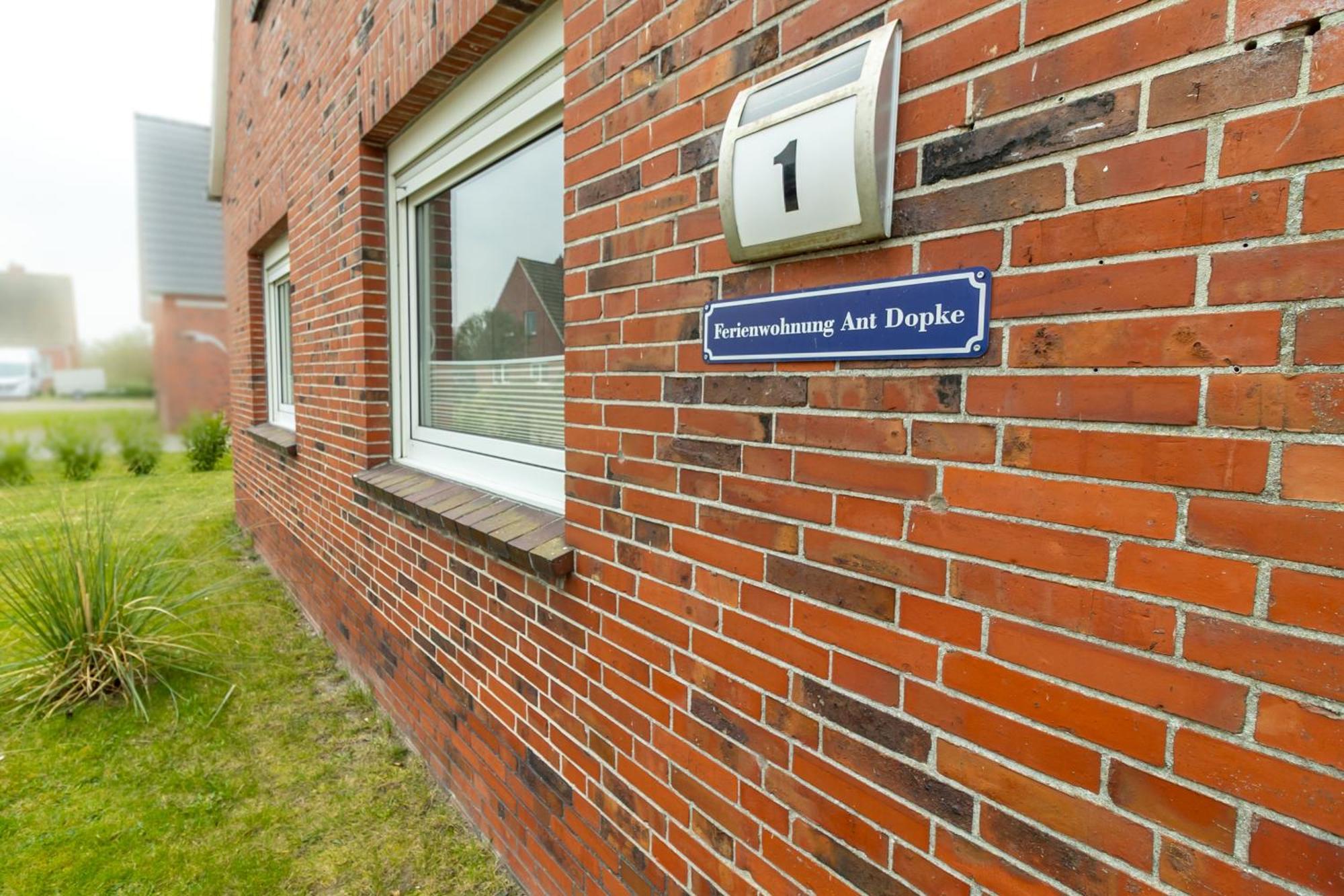 Ferienwohnung Ant Dopke Krummhörn Exterior foto