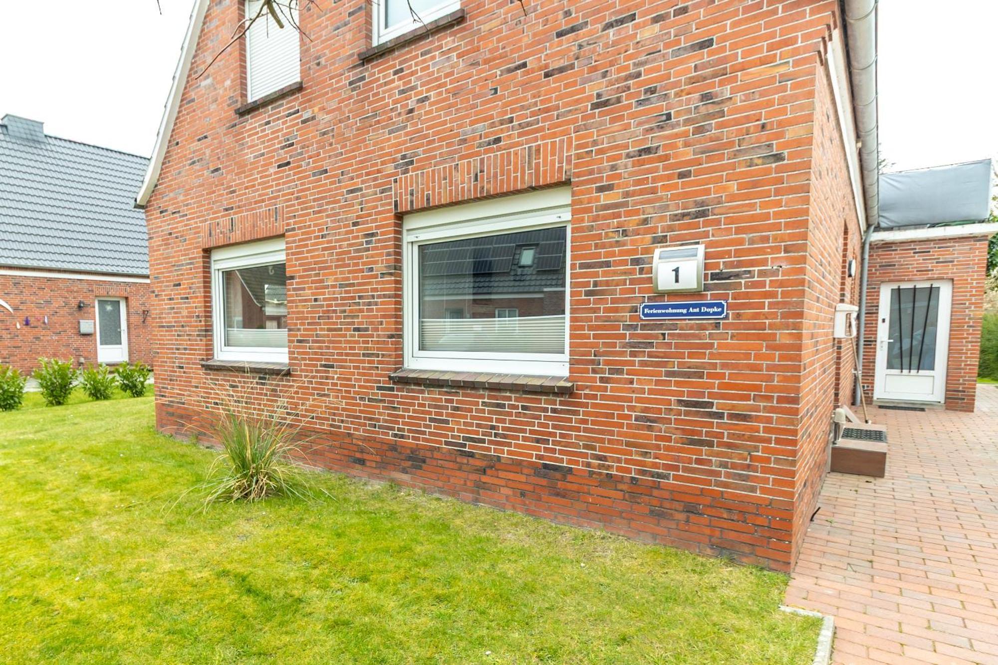 Ferienwohnung Ant Dopke Krummhörn Exterior foto