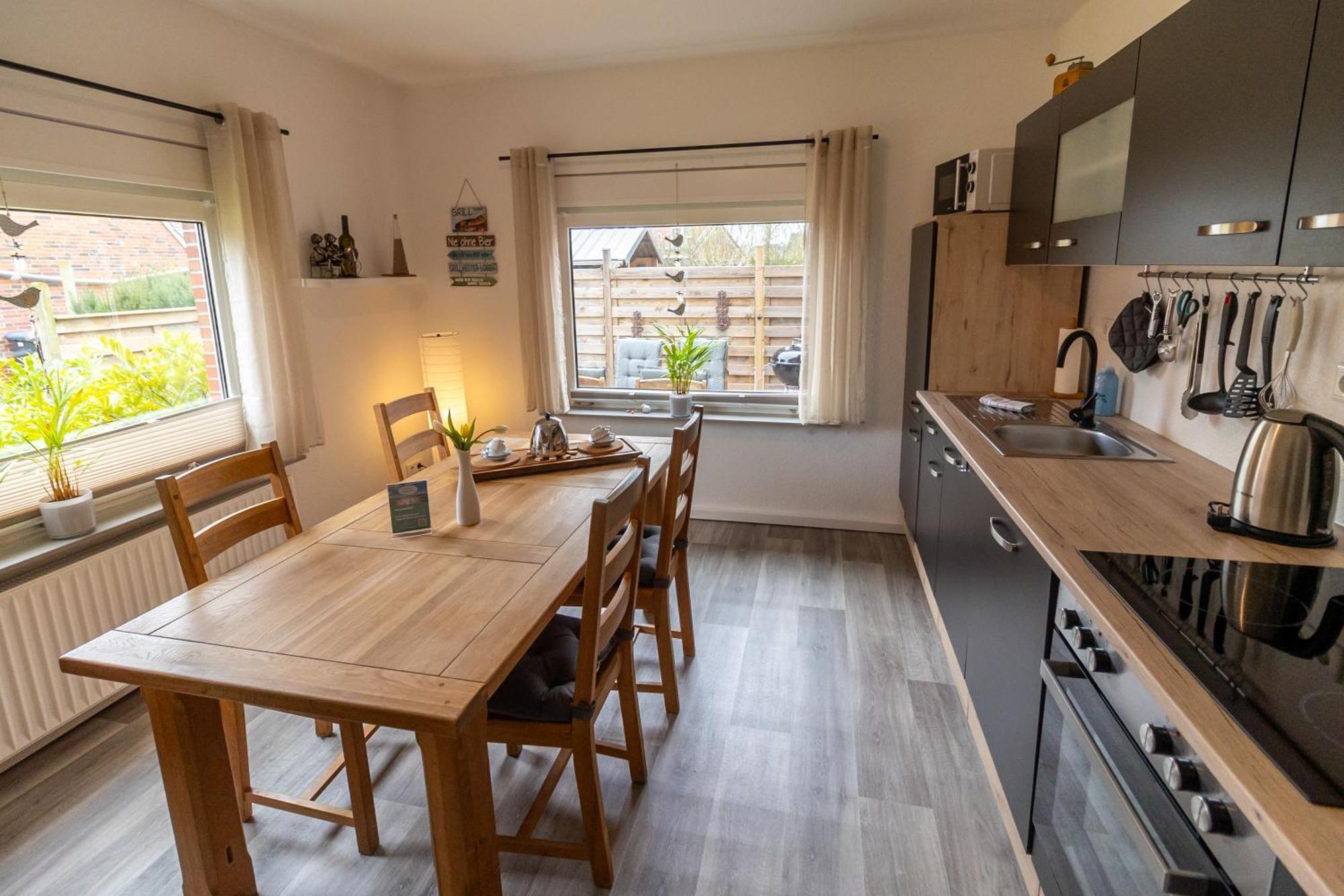 Ferienwohnung Ant Dopke Krummhörn Exterior foto